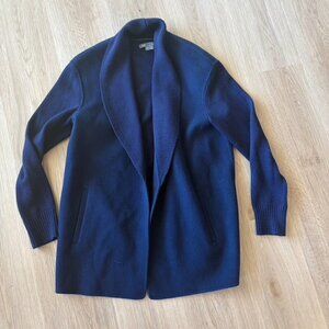 ** Vince medium Navy sweater Jacket blazer Cardigan Medium